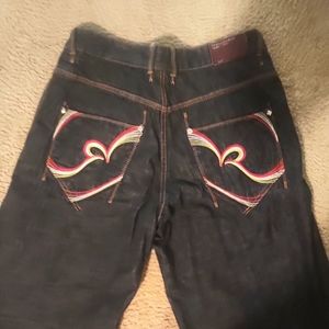 Vintage pair of Rocawear blue Jean shorts
